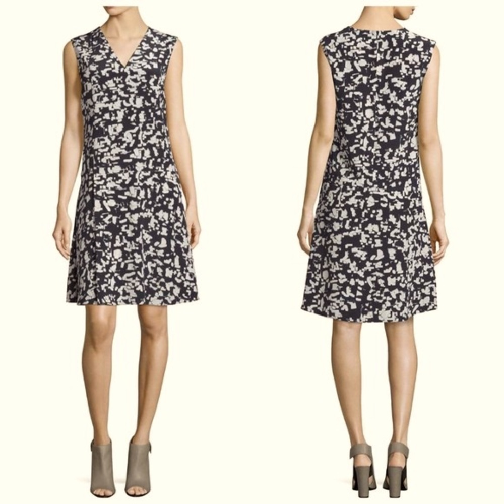 Silk Vince Confetti Dress